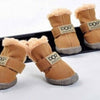 Winter Snow Boots Slip-Resistant Pet Shoes