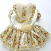 Princess Wedding Pet Dresses Flowers Design